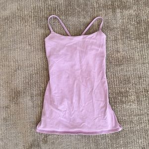 lululemon light purple workout tank